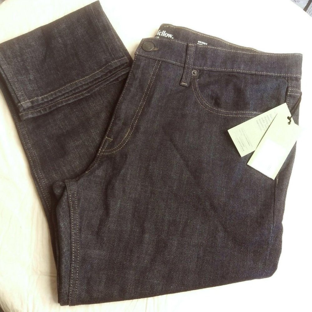 Goodfellow & Co Mens Skinny Jeans Stay Blue Dark W